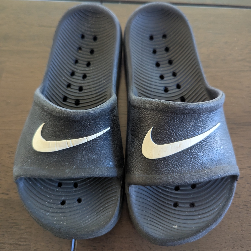 Nike Black Slide Sandals